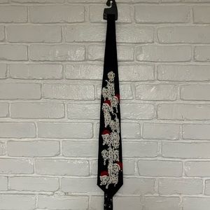 Dalmatian tie